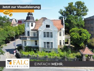 Denkmalabschreibung! Historische Villa in Apolda mit individuellen Nutzungsmöglichkeiten!